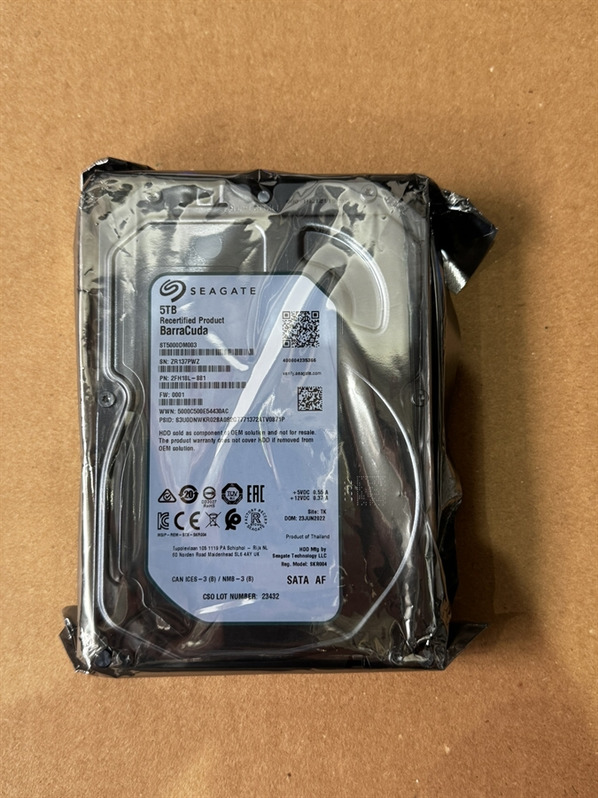 HDD Seagate 5TB 3.5