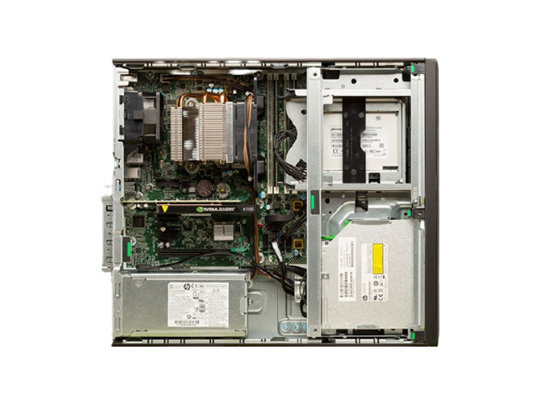 HP Workstation Z240 SFF Xeon E3-1245v5/16GB/256GB NVME SSD/DVD/AMD FirePro W2100