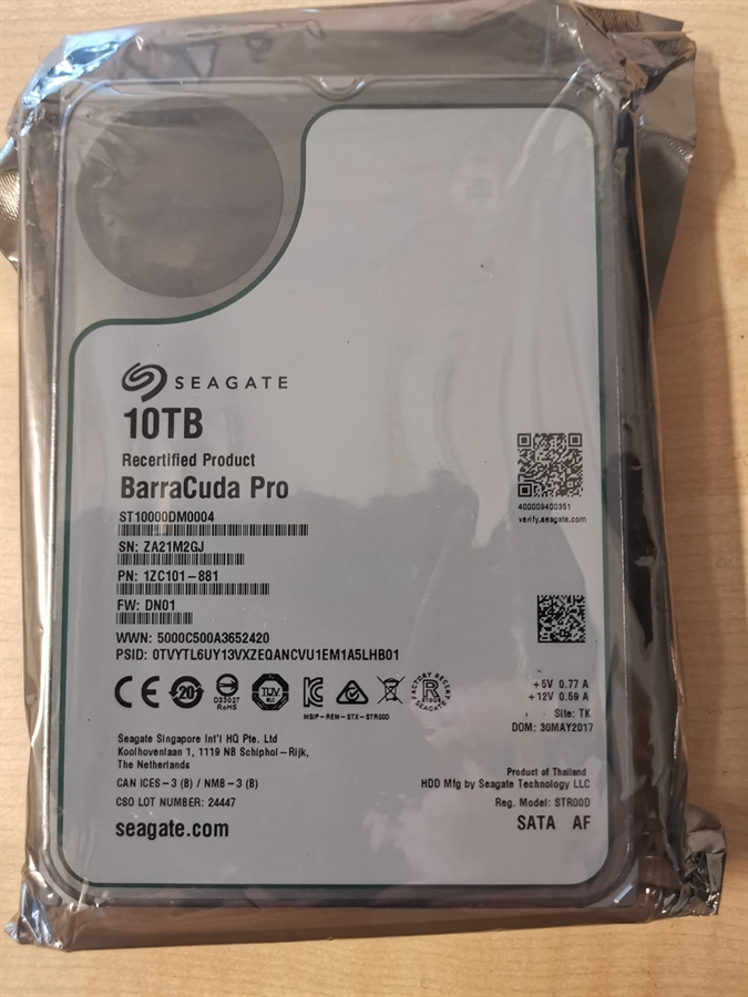 HDD Seagate Barracuda Pro ST8000DM0004-FR 8TB 3.5