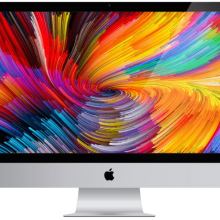 Apple iMac 18.2 21" A1418 Mid-2017 i5-7400/16GB/512GB NVME SSD/webcam/4096x2304