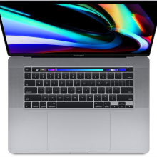 Apple MacBook Pro 16.1 16" A2141 Scissor-2019 i7-9750H/16GB/512GB NVME SSD/webcam/3072x1920 "B"